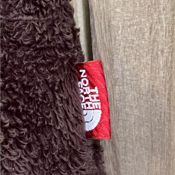 EUC. The North Face Brown Teddy Jacket/Pants Plush Outerwear - Picture 9 of 10